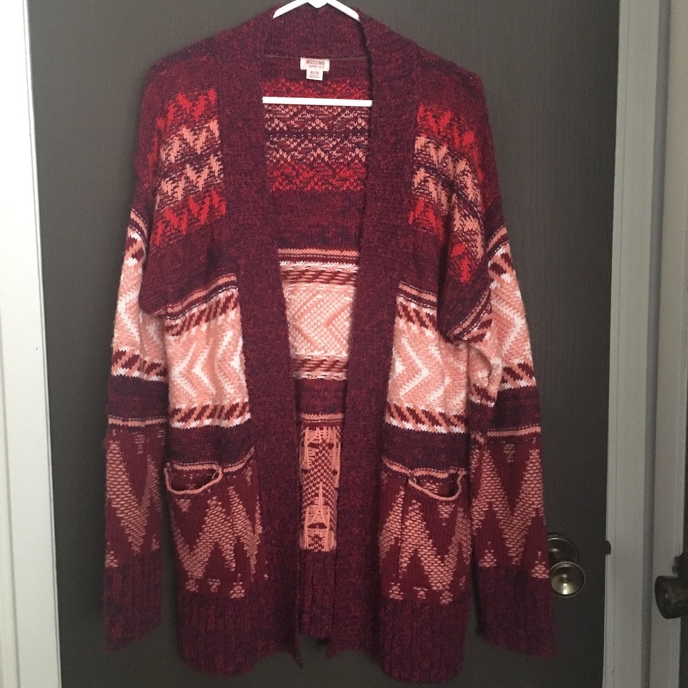 Open cardigan